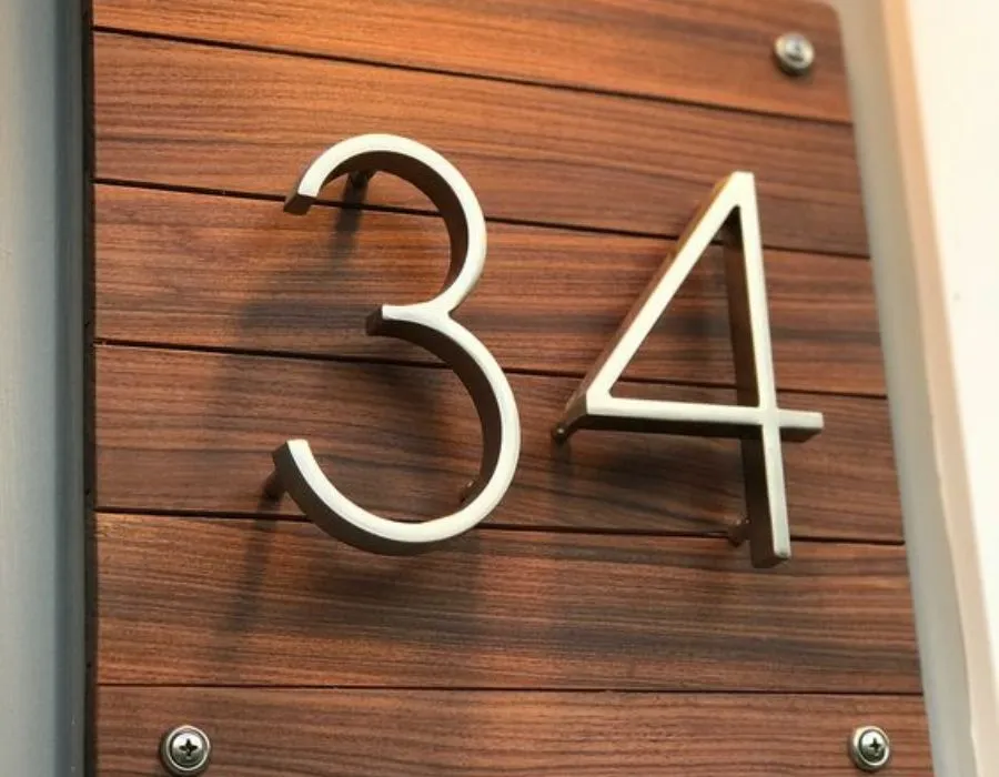 Door Number Plate Office Signs Dubai — Black Lion Sign
